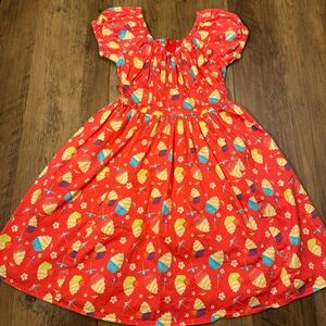 Disney The Dress Shop Kids Dole Whip Dress Size Small
